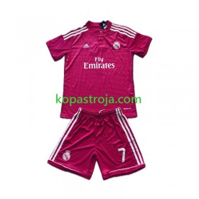 Billiga Fotbollströjor Real Madrid Cristiano Ronaldo 7 2014-2015 Retro Barn Borta tröja Kortärmad